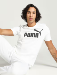 Essentials Logo Men White T-Shirt