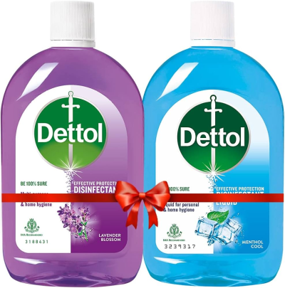 Dettol Liquid Disinfectant for Floor Cleaner Combo