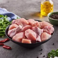 Fresh Chicken - Curry Cut Without Skin, Antibiotic Residue Free, 12-16 Pcs, 500 g