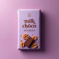 Milk Choco Dark Walnut Chocolate