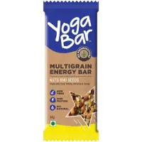 Yoga Bar Multigrain Energy Bar - Nuts & Seeds, Healthy Snack, High In Protein & Fibre, 38 g